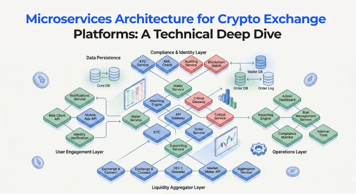 Microservices Architecture for Crypto Exchange Platforms: A Technical Deep Dive