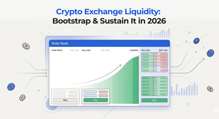 Crypto Exchange Liquidity: Bootstrap & Sustain It in 2026